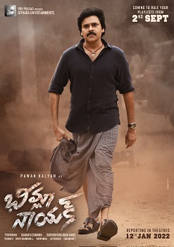 Poster for Bheemla Nayak